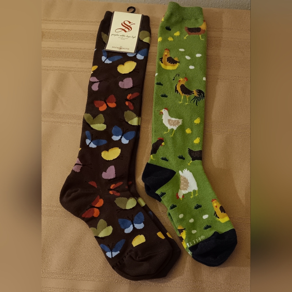 NWT Smart Socks 2 pairs cotton